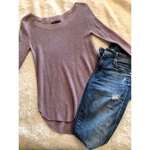 Lightweight AE long sleeve sweater